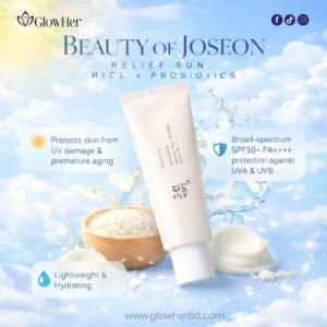 beauty of joseon sunscreen: rice + probiotics spf 50+ pa++++
